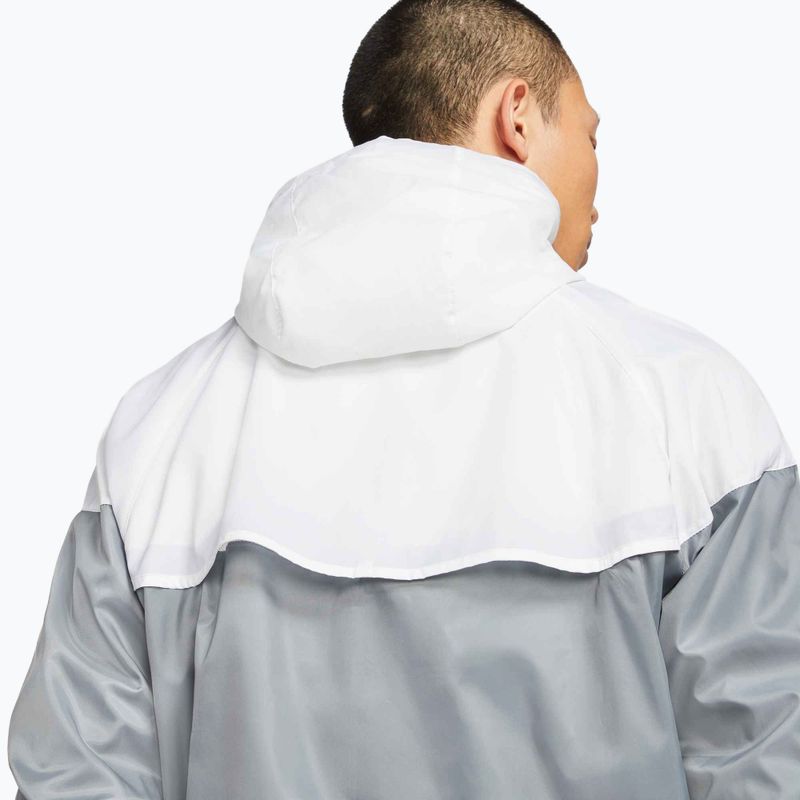 Nike Sportswear Windrunner Herren Jacke Rauchgrau/Weiß/Rauchgrau/Schwarz 6