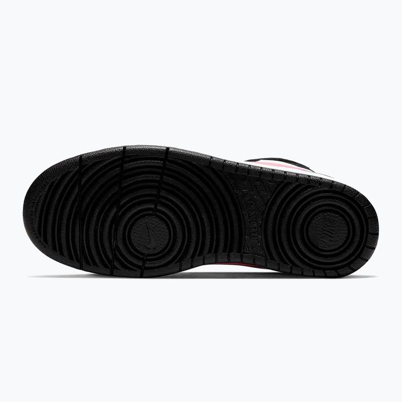 Nike Court Borough Mid 2 schwarz/sunset pulse/weiß Kinderschuhe 9