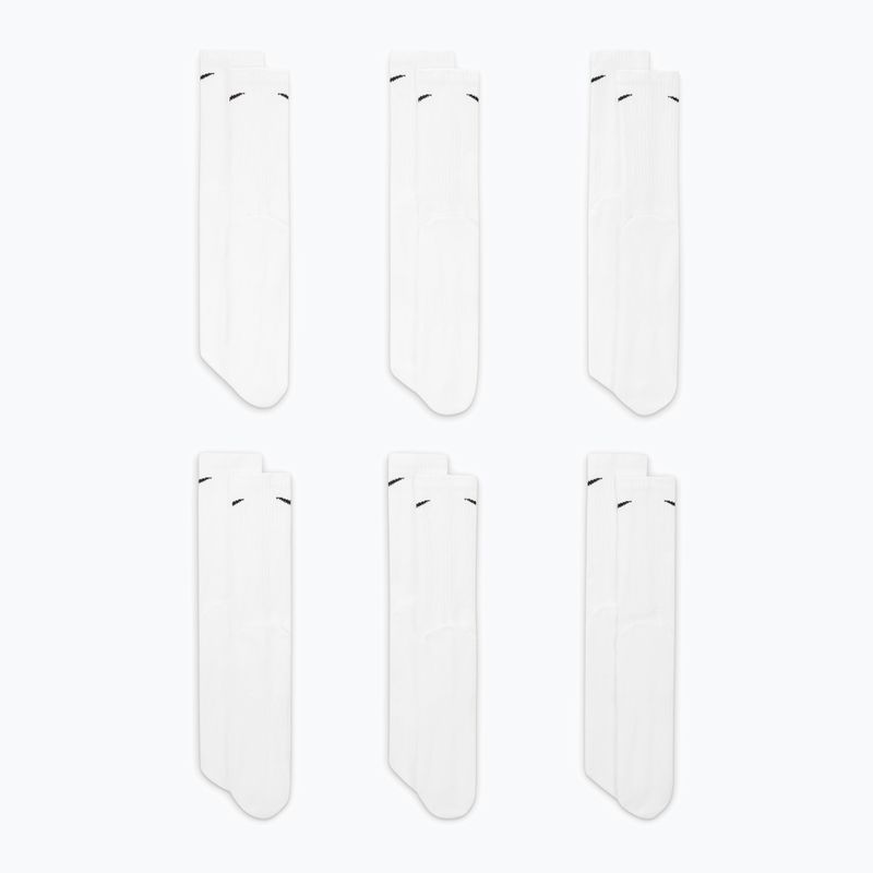 Socken Nike Everyday Cushioned 6er-Pack white/black 4