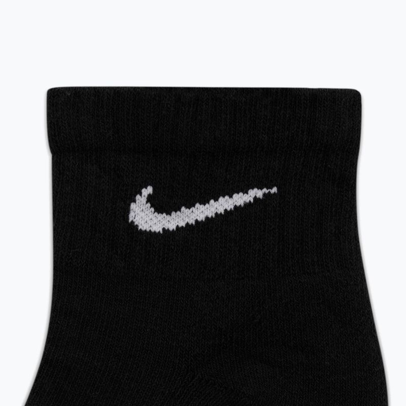Nike Everyday Cushioned 6 Paar schwarz/weiße Socken 5