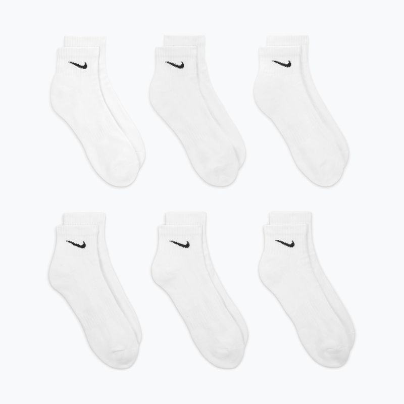 Socken Nike Everyday Cushioned 6er-Pack white/black 4