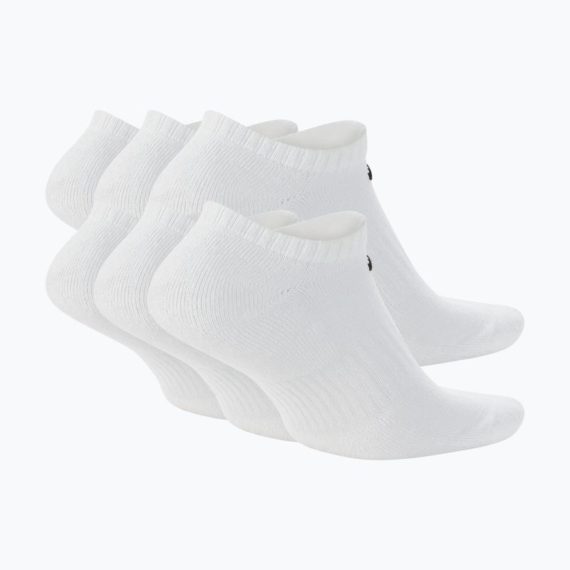 Socken Nike Everyday Cushioned No-Show 6 Paare white/black 2