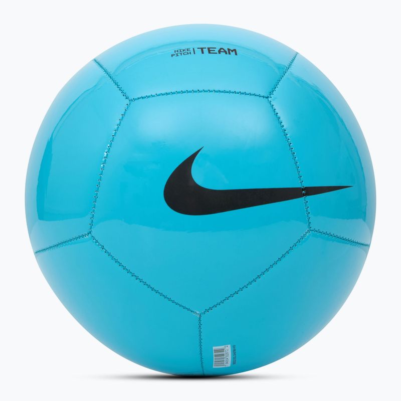 Nike Pitch Team Fußball Größe 4 blau fury/schwarz