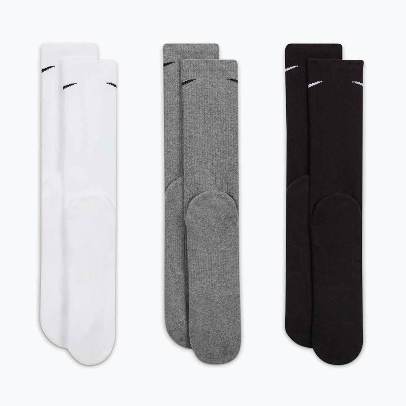 Socken Nike Everyday Plus Cushioned 3 Paar multi-color/white/grey/black 2