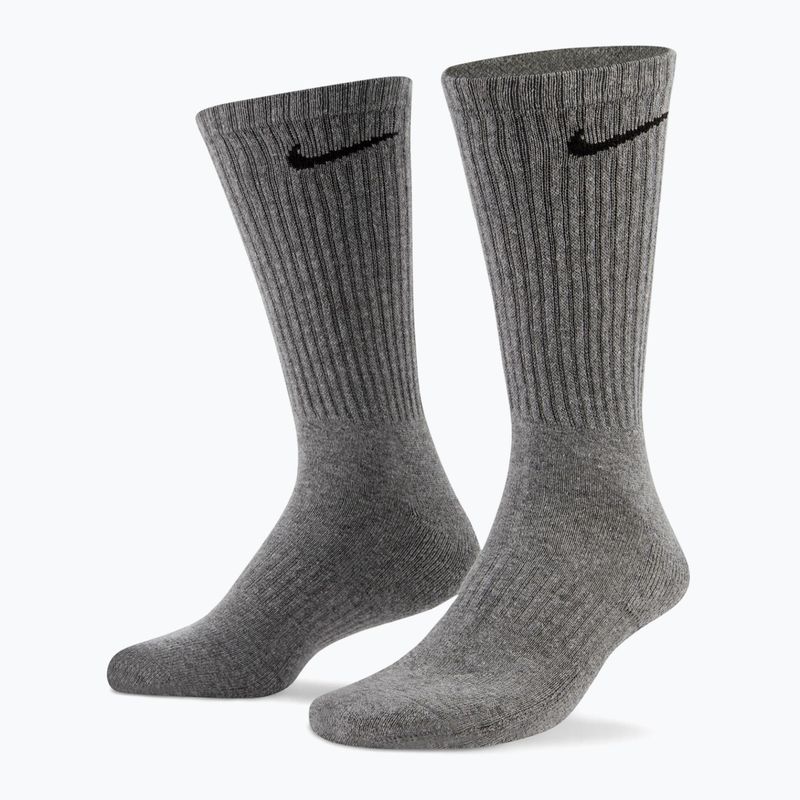 Socken Nike Everyday Cushioned 6er-Pack carbon heather/black 3