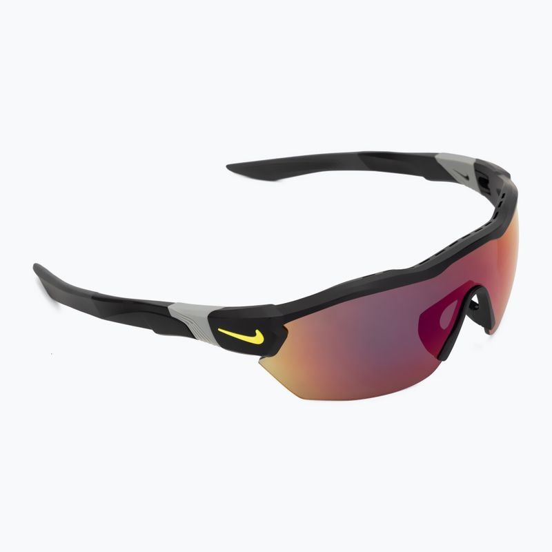 Sonnenbrille Herren Nike Show X3 Elite L matte black/volt/field tint
