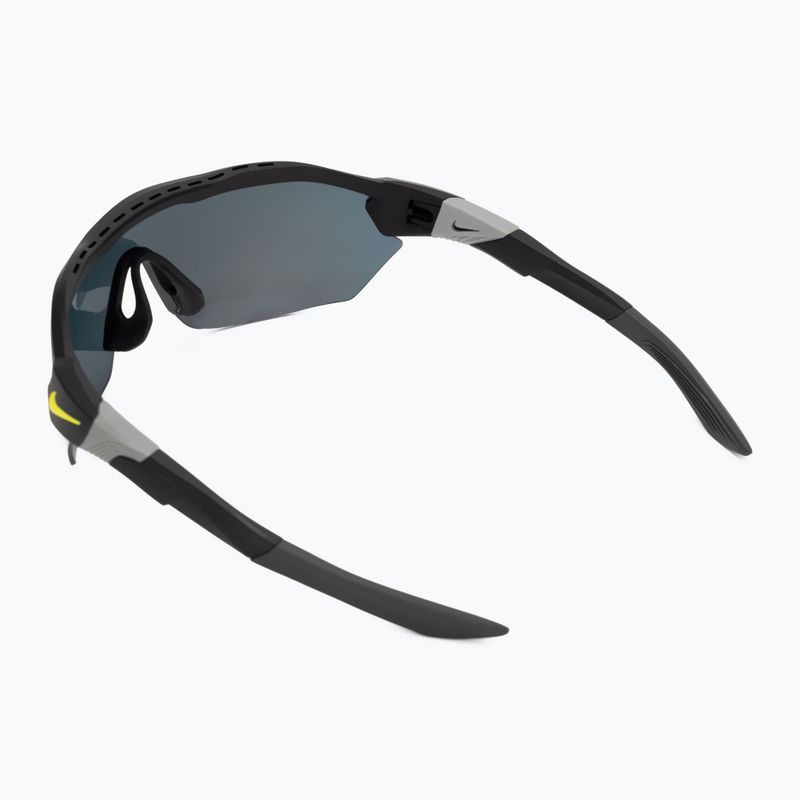 Sonnenbrille Herren Nike Show X3 Elite L matte black/volt/field tint 2