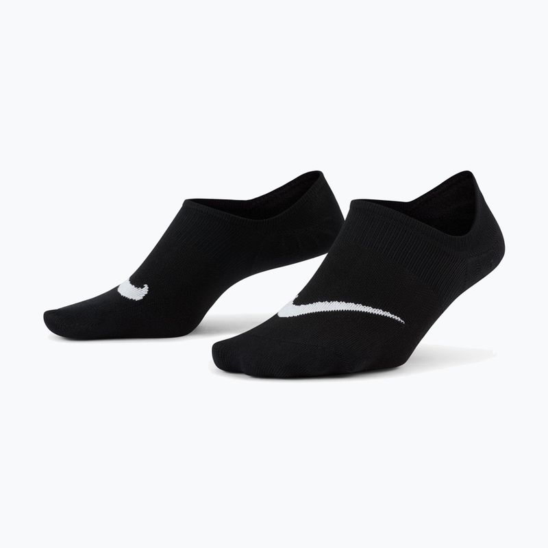 Damensocken Nike Everyday Plus Lightweight Footie 3 Paar black/white 8