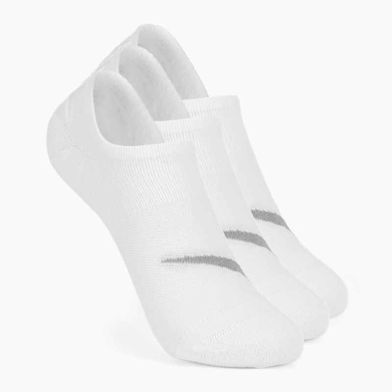 Damensocken Nike Everyday Plus Lightweight Footie 3er-Pack white/wolf-grey