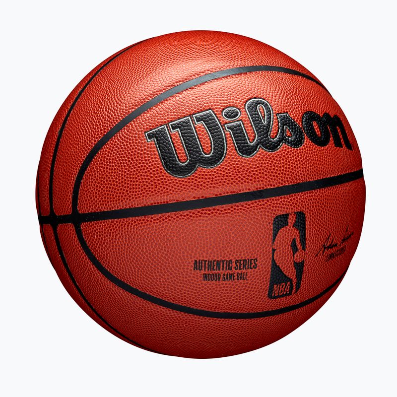 Wilson NBA Basketball Authentic Indoor Orange Größe 7 2