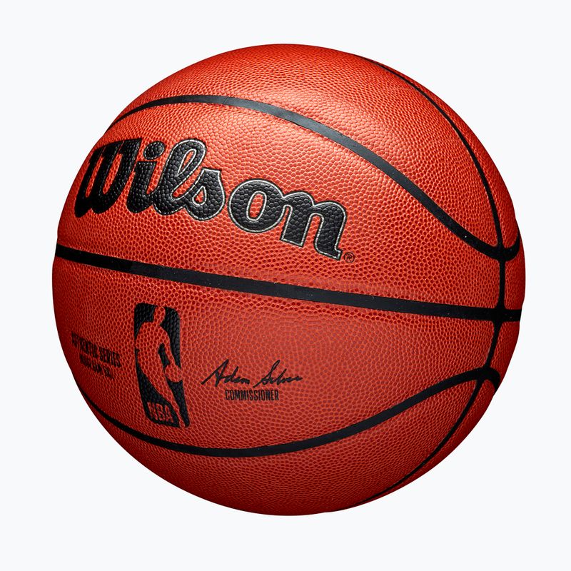 Wilson NBA Basketball Authentic Indoor Orange Größe 7 3