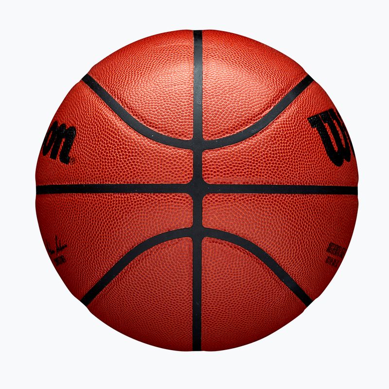 Wilson NBA Basketball Authentic Indoor Orange Größe 7 4