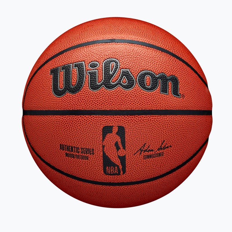 Wilson NBA Basketball Authentic Indoor Outdoor orange Größe 5