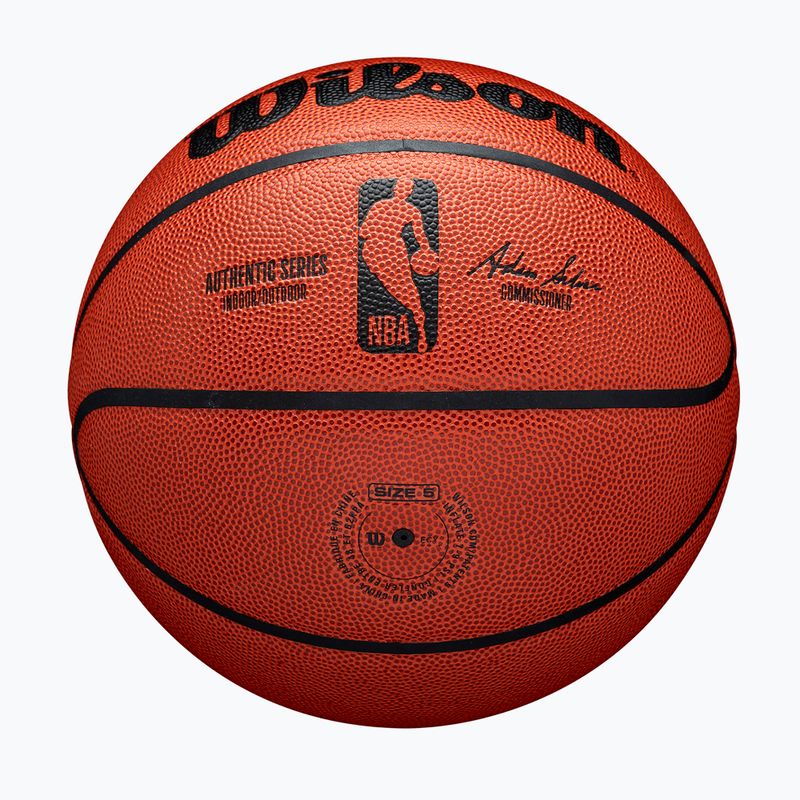 Wilson NBA Basketball Authentic Indoor Outdoor orange Größe 5 6
