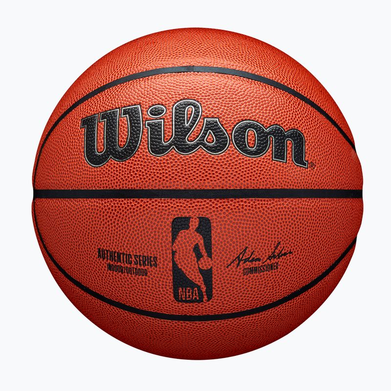 Wilson NBA Basketball Authentic Indoor Outdoor orange Größe 6