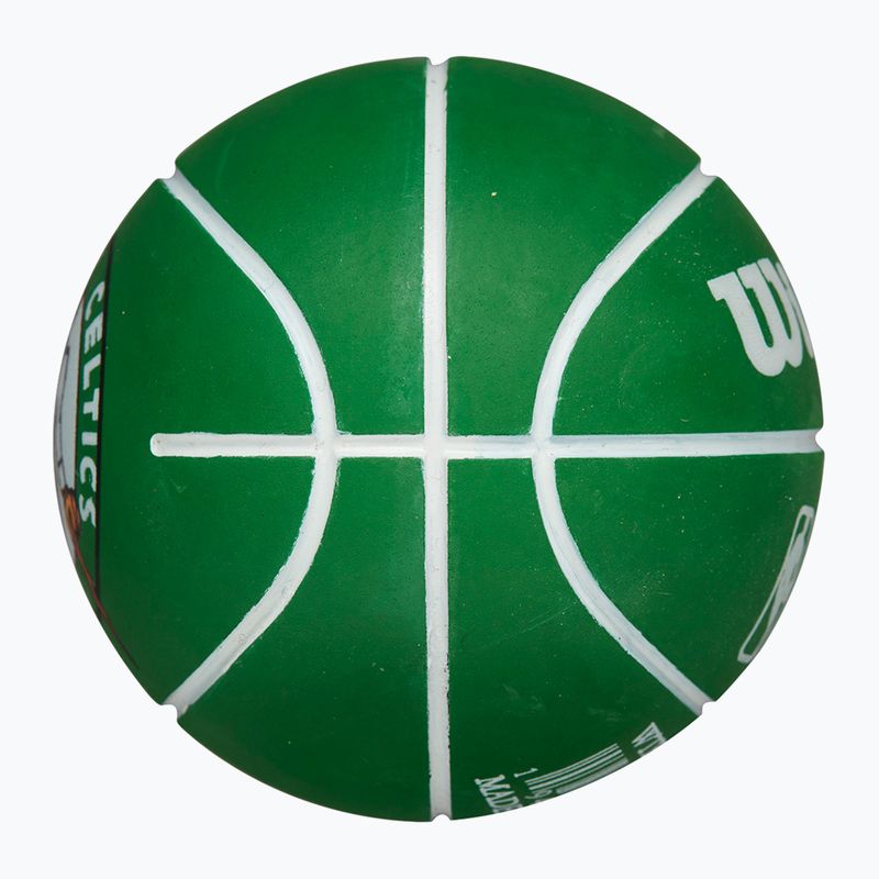 Ball Super Mini Wilson NBA Dribbler Boston Celtics green 3