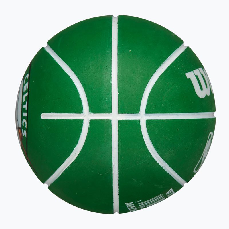 Ball Super Mini Wilson NBA Dribbler Boston Celtics green 4