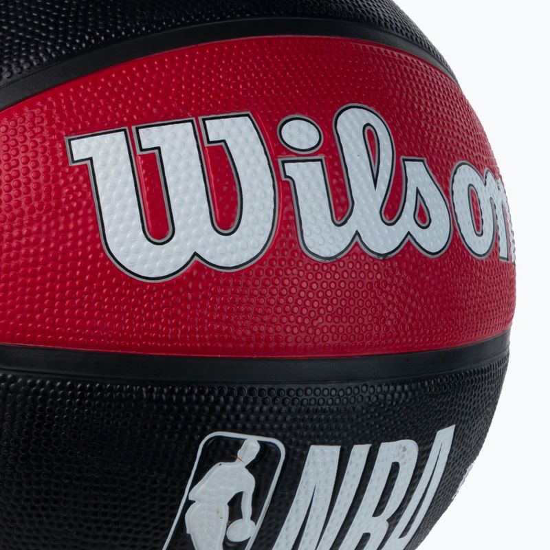 Wilson NBA Team Tribute Houston Rockets Basketball kastanienbraun WTB1300XBHOU 3