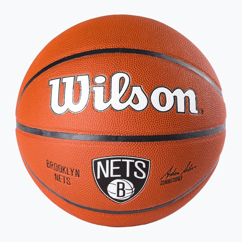 Wilson NBA Team Alliance Brooklyn Nets Basketball braun WTB3100XBBRO