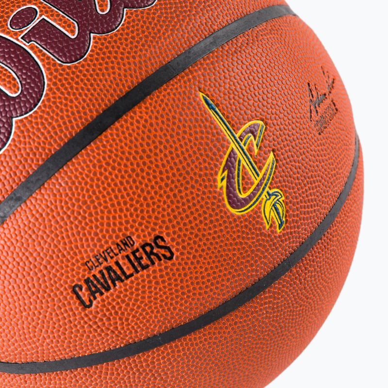 Wilson NBA Team Alliance Cleveland Cavaliers brauner Basketball WTB3100XBCLE 3