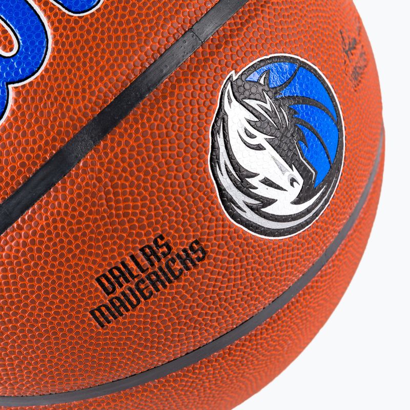 Wilson NBA Team Alliance Dallas Mavericks Basketball braun WTB3100XBDAL 3