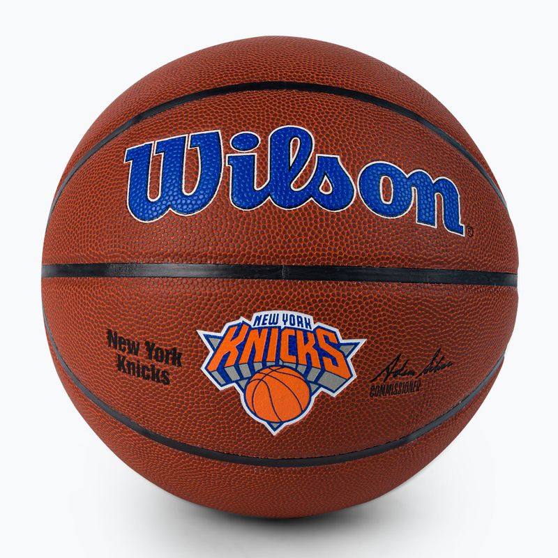 Wilson NBA Team Alliance New York Knicks Basketball braun WTB3100XBNYK