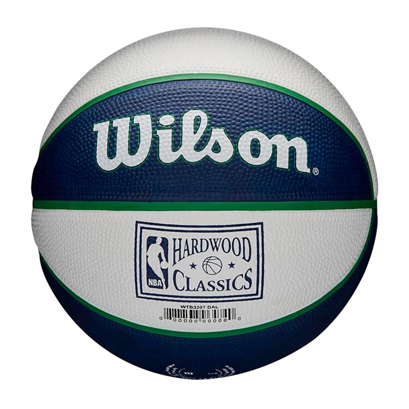 Wilson NBA Team Retro Mini Dallas Mavericks Basketball navy blau WTB3200XBDAL 4