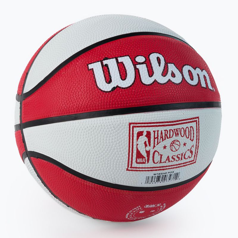 Wilson NBA Team Retro Mini Portland Trail Blazers Basketball rot WTB3200XBPOR 2