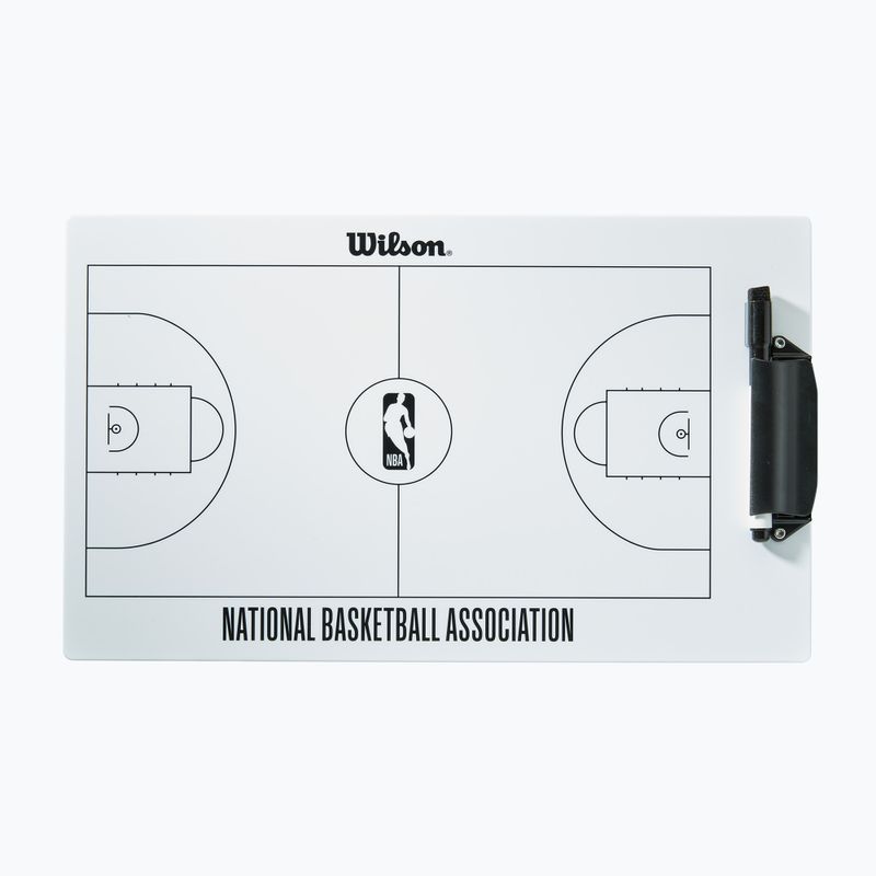 Wilson NBA Coaches Dry Erase Tactical Board weiß