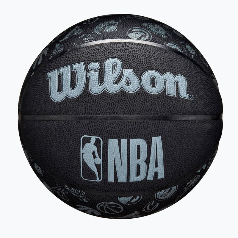 Wilson NBA All Team Basketball schwarz Größe 6