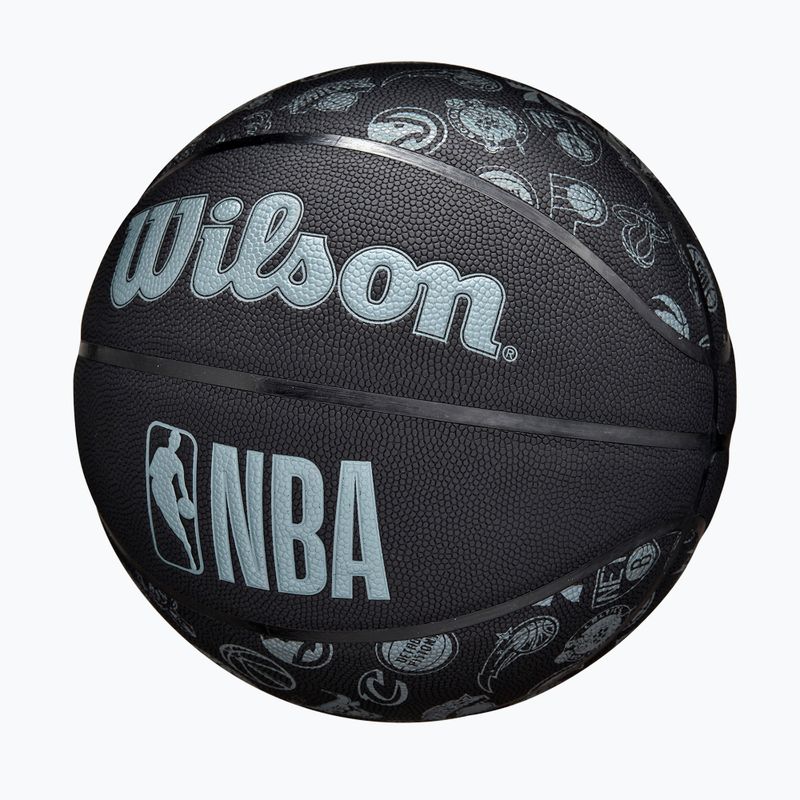 Wilson NBA All Team Basketball schwarz Größe 6 6