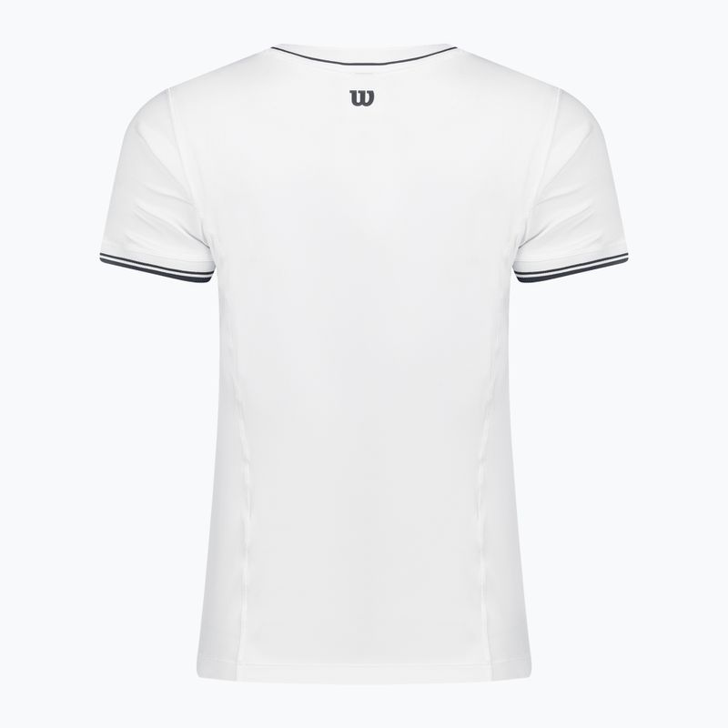 Wilson Team Seamless T-Shirt für Frauen in strahlendem Weiß 2