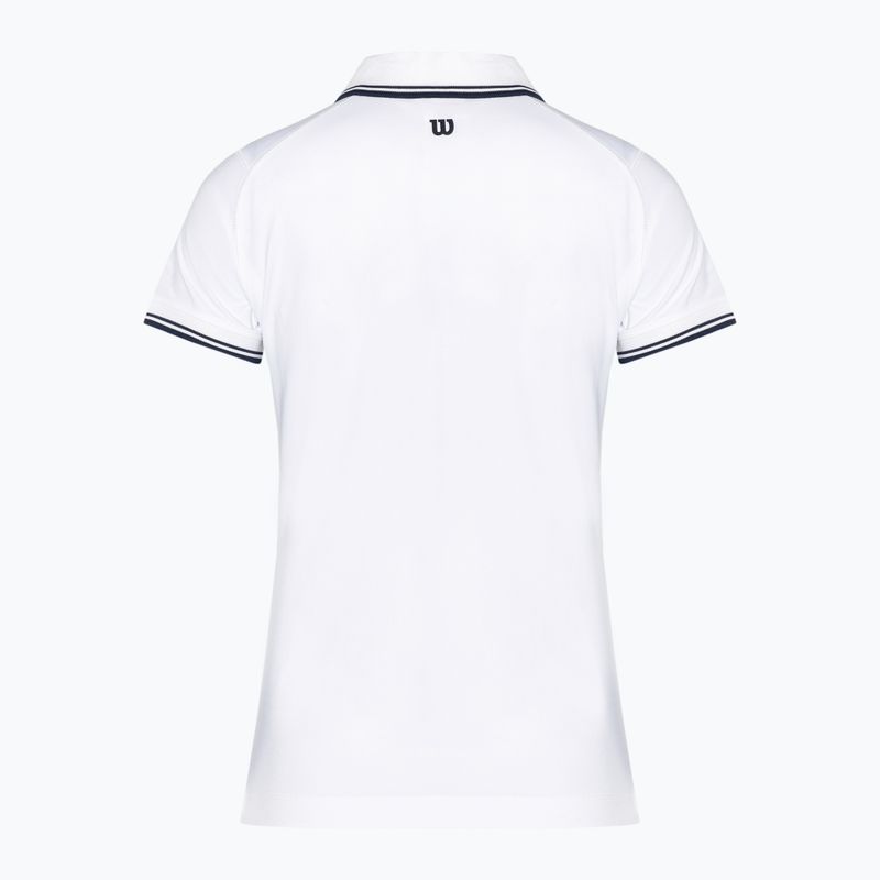 Wilson Team Polo Damen T-Shirt hellweiß 2