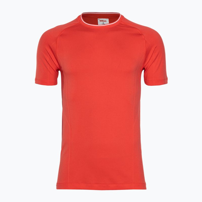 Herren Wilson Team Seamless Crew Infrarot-T-Shirt