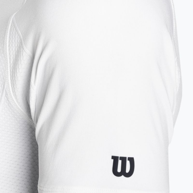 Wilson Team Seamless Crew T-Shirt für Herren, hellweiß 3