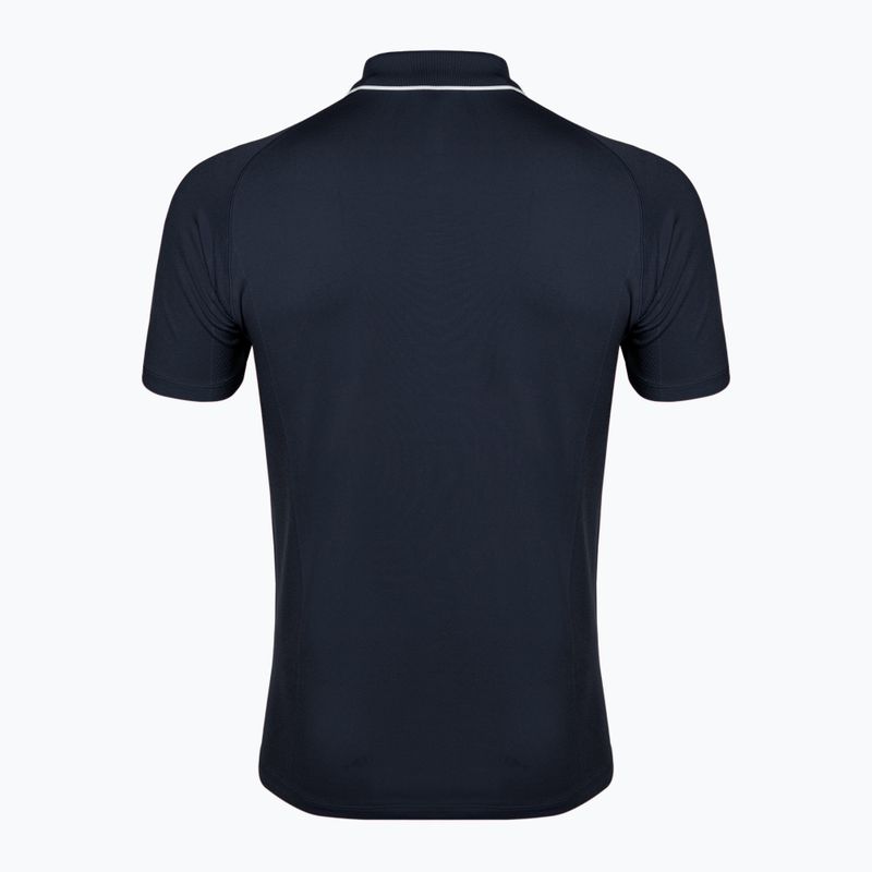 Herren Wilson Team Seamless Polo 2.0 klassisch navy T-shirt 2