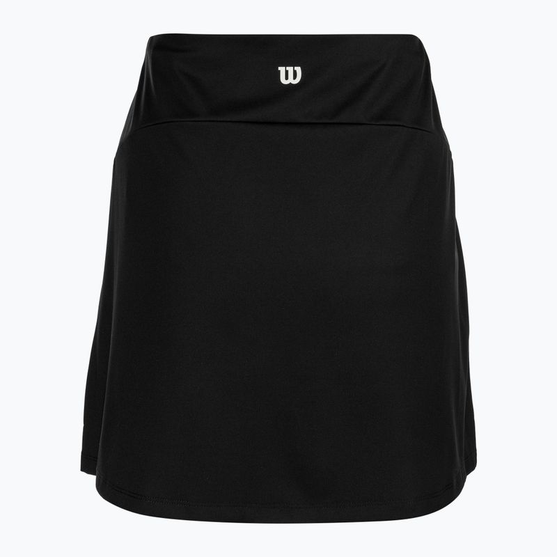 Wilson Team Flat Front Damenrock schwarz 2