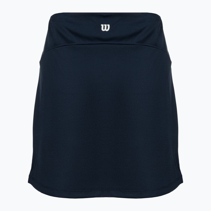 Wilson Team Flat Front Damenrock klassisch navy 2