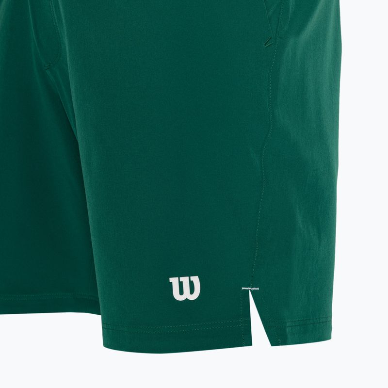 Herren-Tennisshorts Wilson Team 7" courtside grün 3