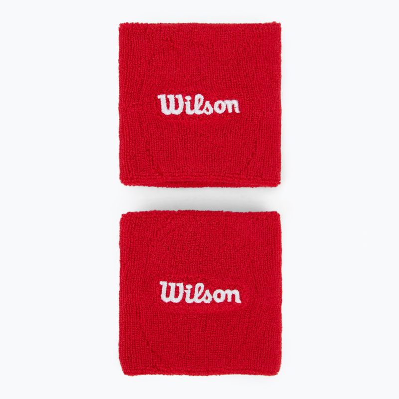 Wilson Wristband Tennisarmbänder 2 Stück Infrarot 2