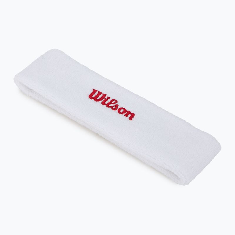 Kopfband Wilson Headband bright white / infrared