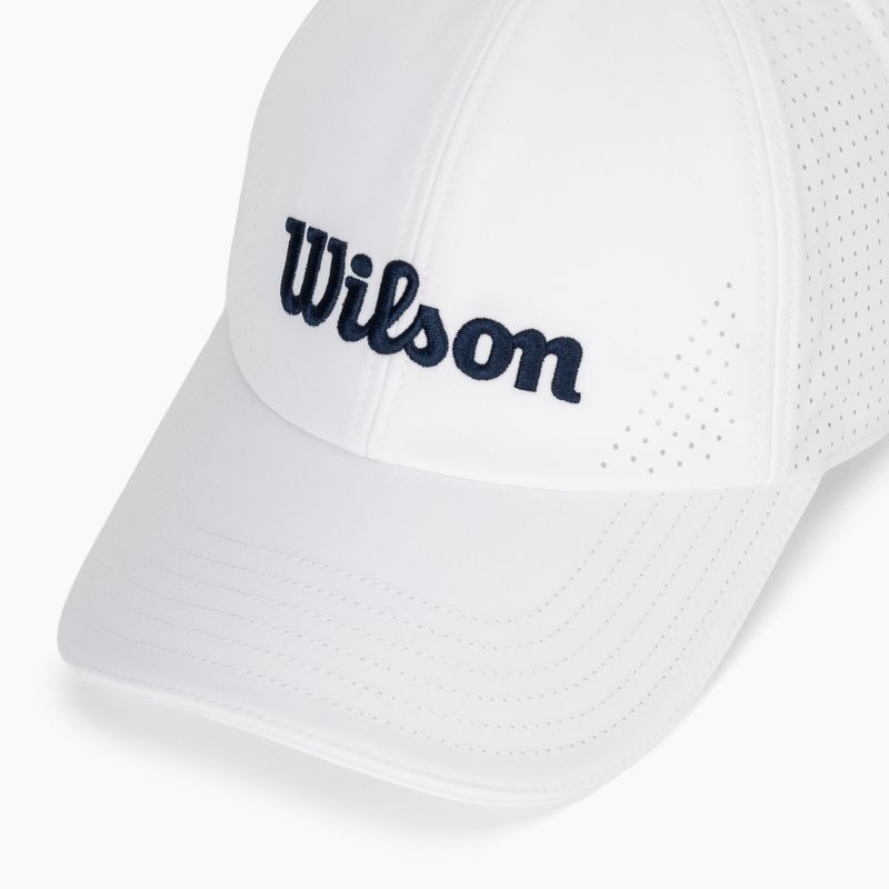 Basecap Wilson Active Perforated Cap bright white 3