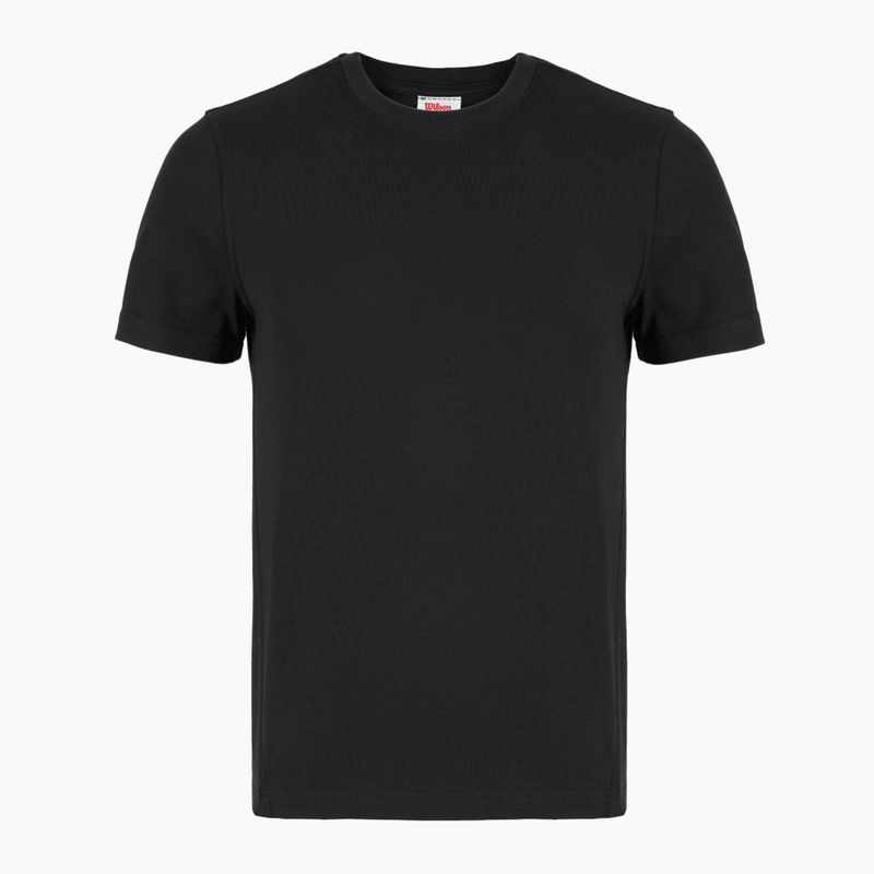 Tennis-Shirt Damen Wilson Team Graphic W black