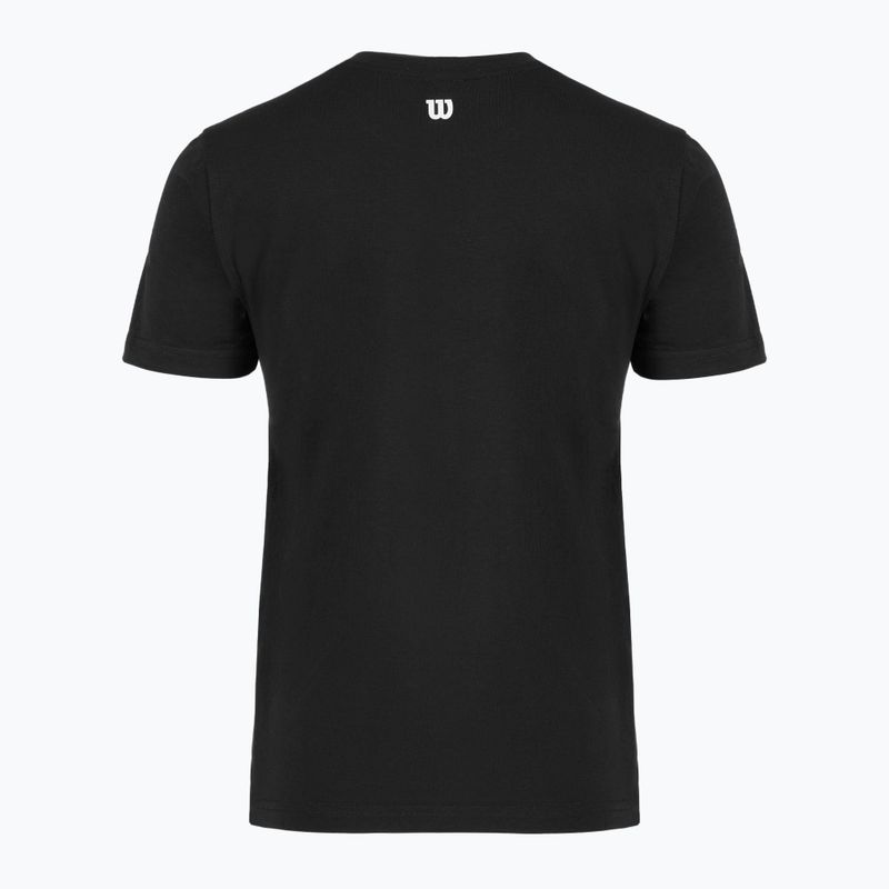 Tennis-Shirt Damen Wilson Team Graphic Script W black script 2