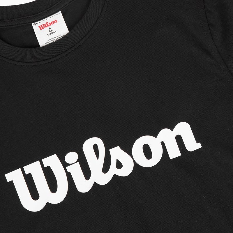 Tennis-Shirt Damen Wilson Team Graphic Script W black script 3