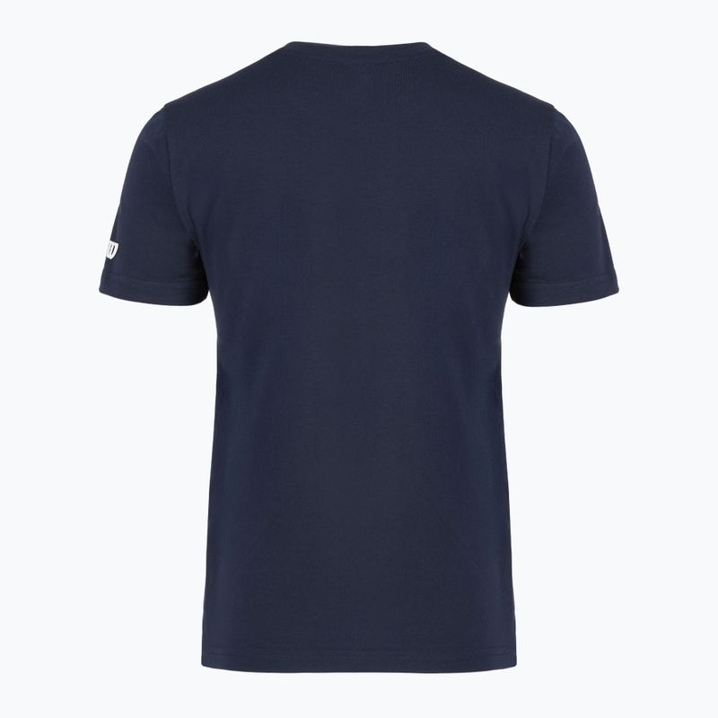 Tennis-Shirt Damen Wilson Team Graphic W classic navy 2