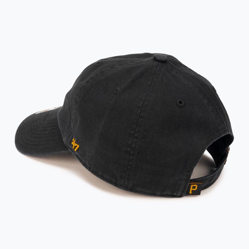 47 Marke MLB Pittsburgh Pirates CLEAN UP Baseballmütze schwarz 3
