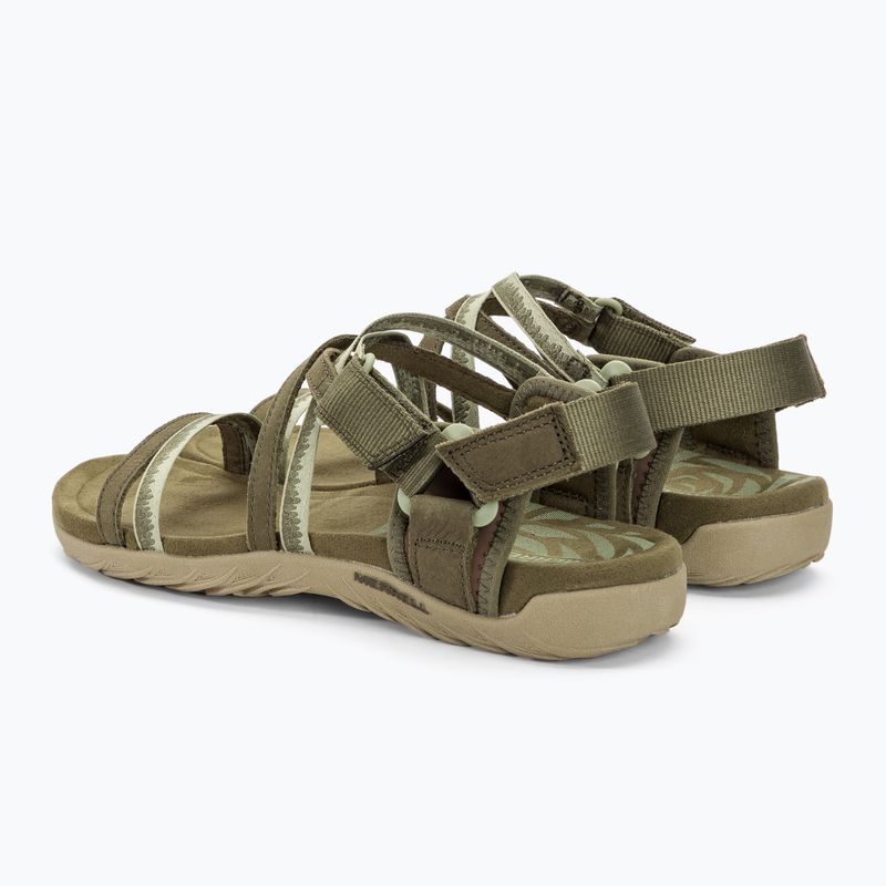 Merrell Terran 3 Cush Lattice oliv Damen Sandalen 3