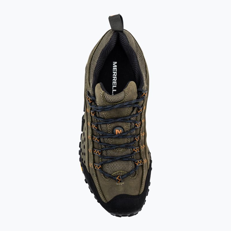 Wanderschuhe Herren Merrell Intercept dark olive 5