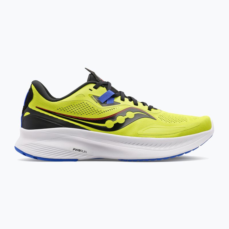 Herren Saucony Guide 15 sauer/blau einmal laufen Schuhe 11